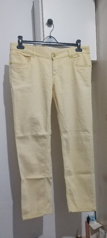 Pantalon djean jaune claire