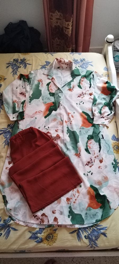 Ensemble : Chemise et pantalon large 😍😍🇫🇷