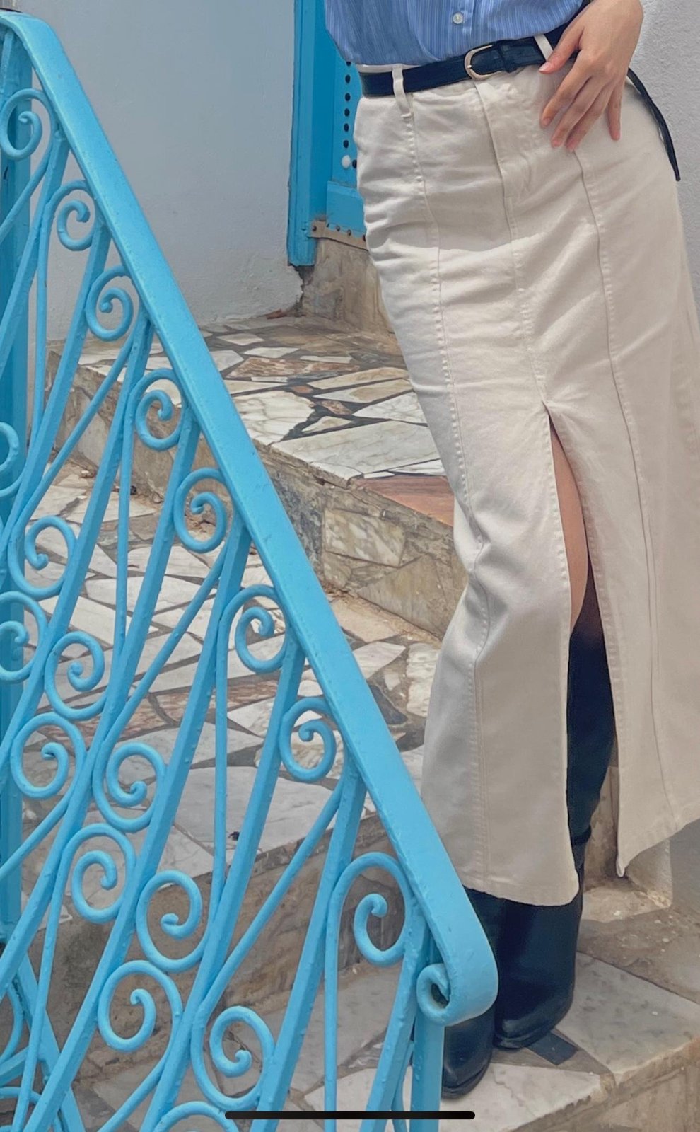 Jupe en denim