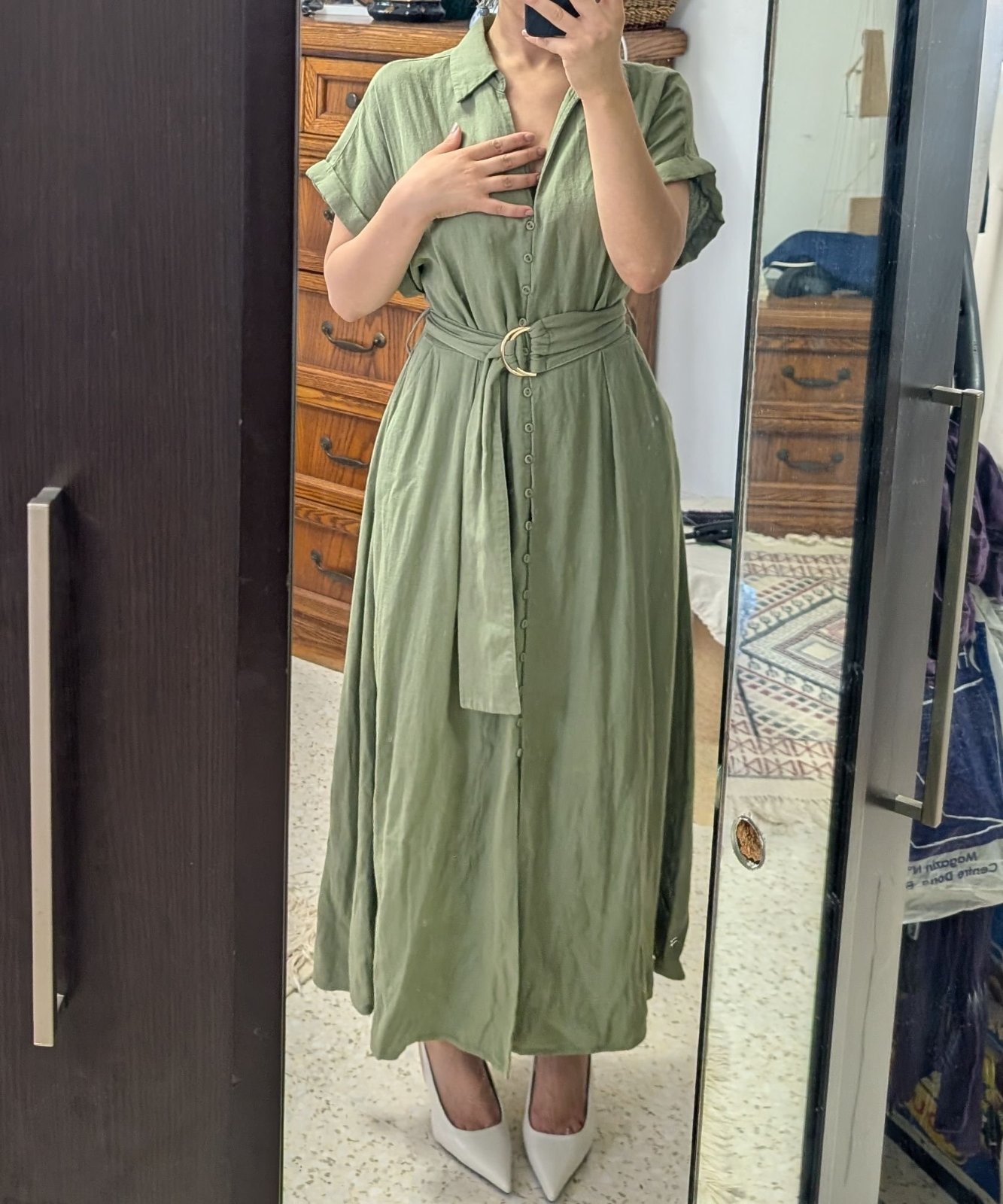 Robe chemise ZARA