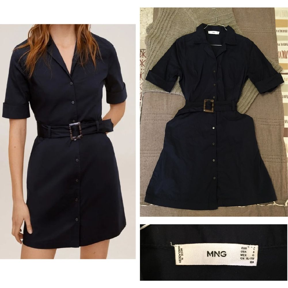Robe chemise Mango