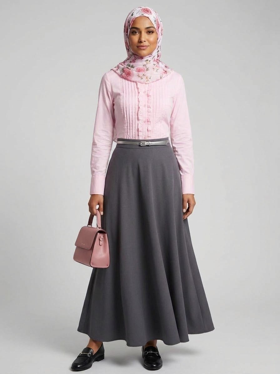 Chemise rose bébé 