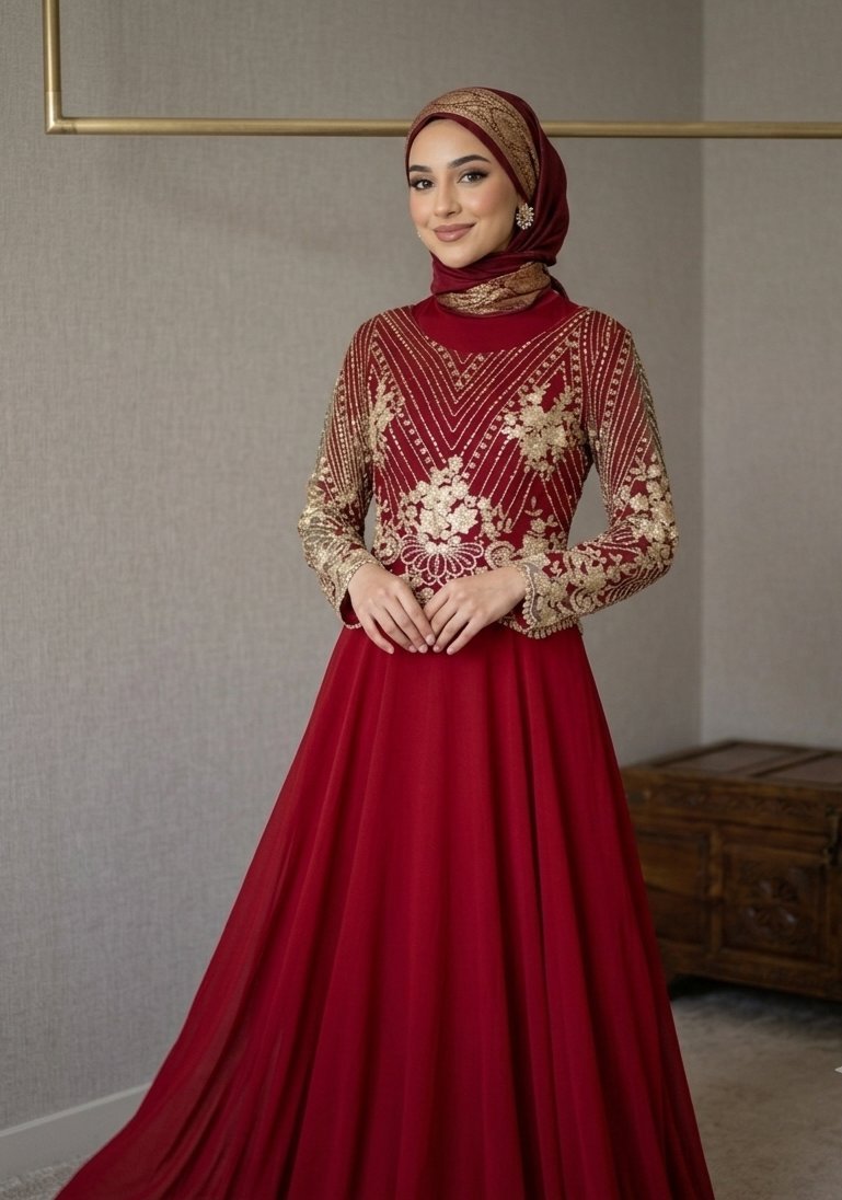 Jolie robe rouge