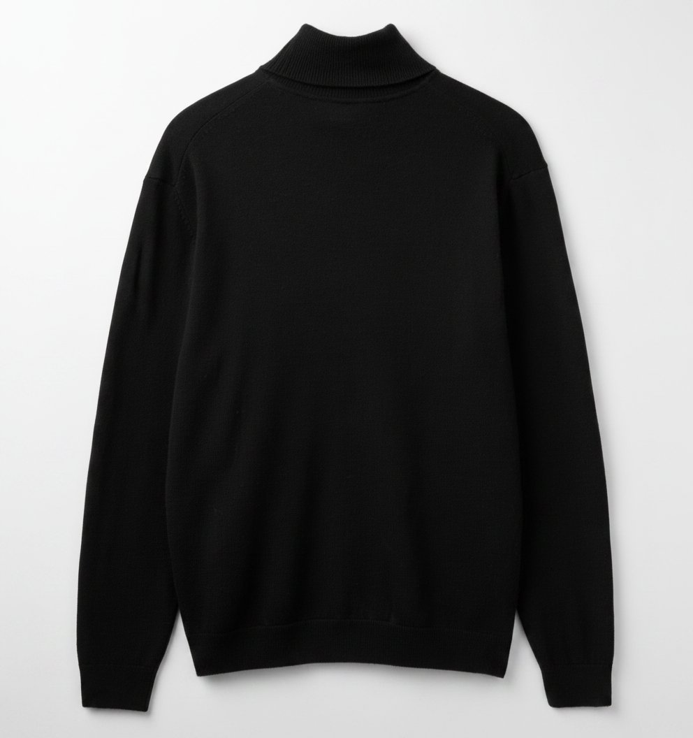 Pull noir basique 