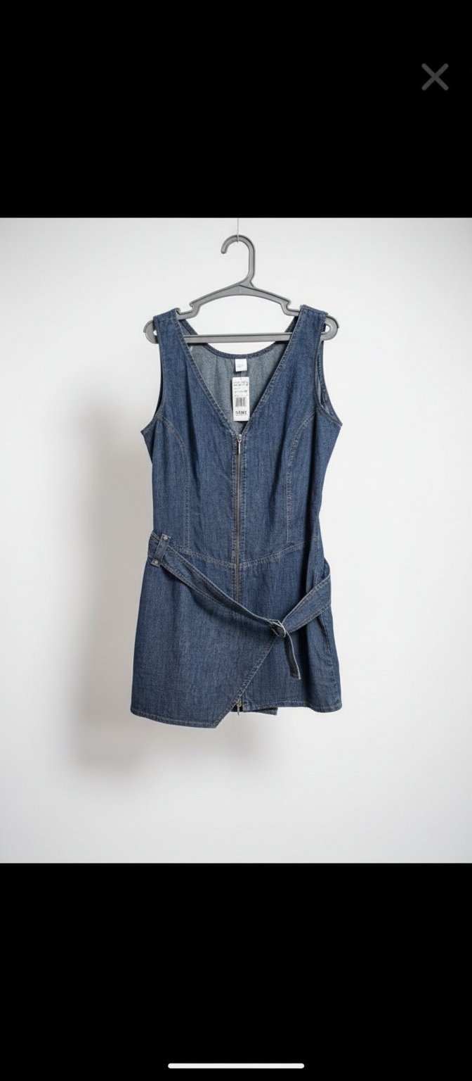Robe courte jean taille 42/44