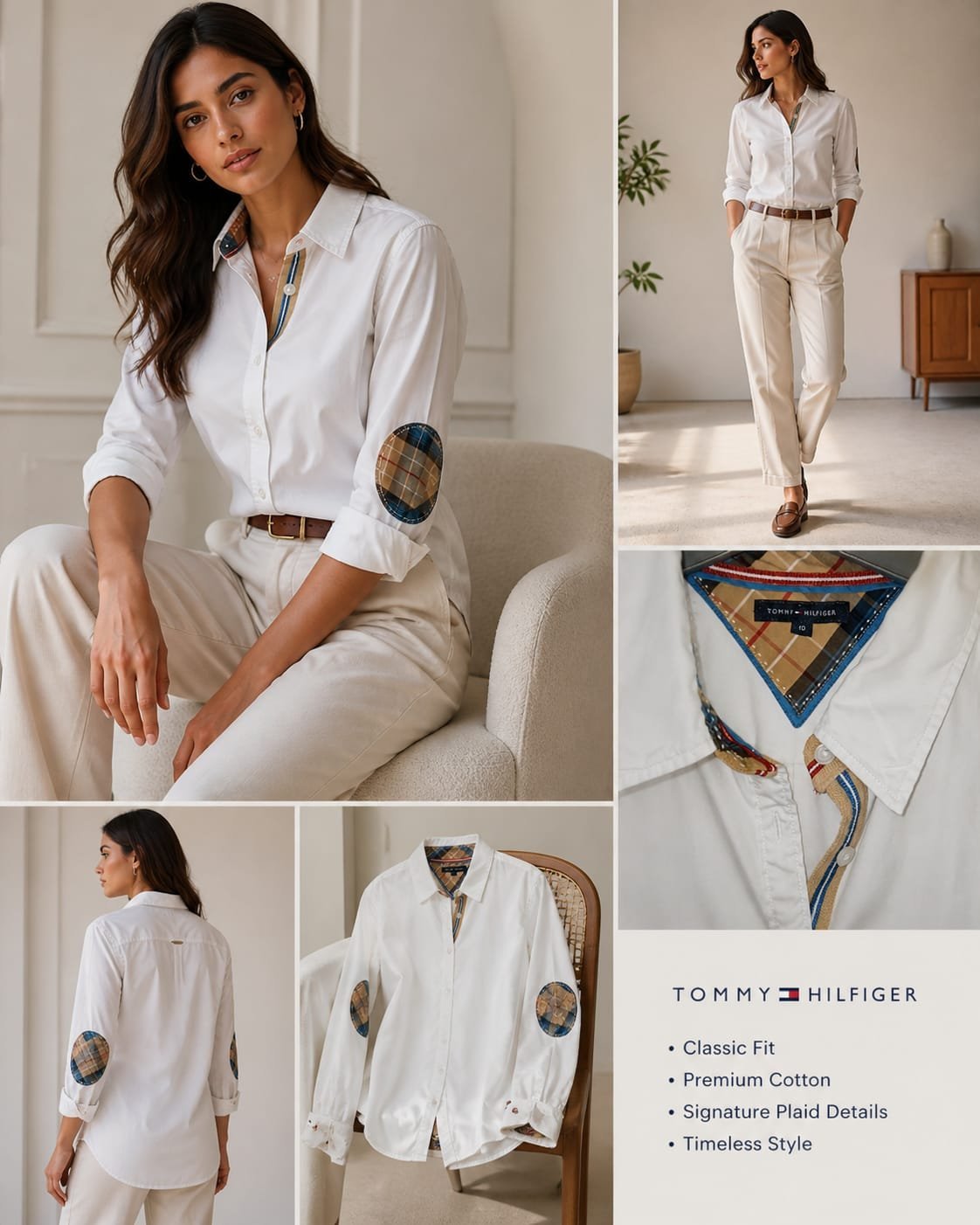 Chemise blanche de la marque TOMMY HILFIGER taille 38/40