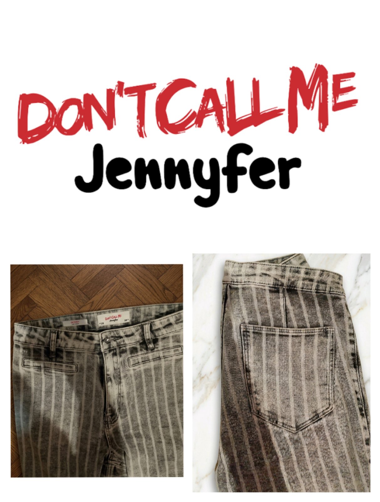 Jean Skinny à taille haute (High Waist) 