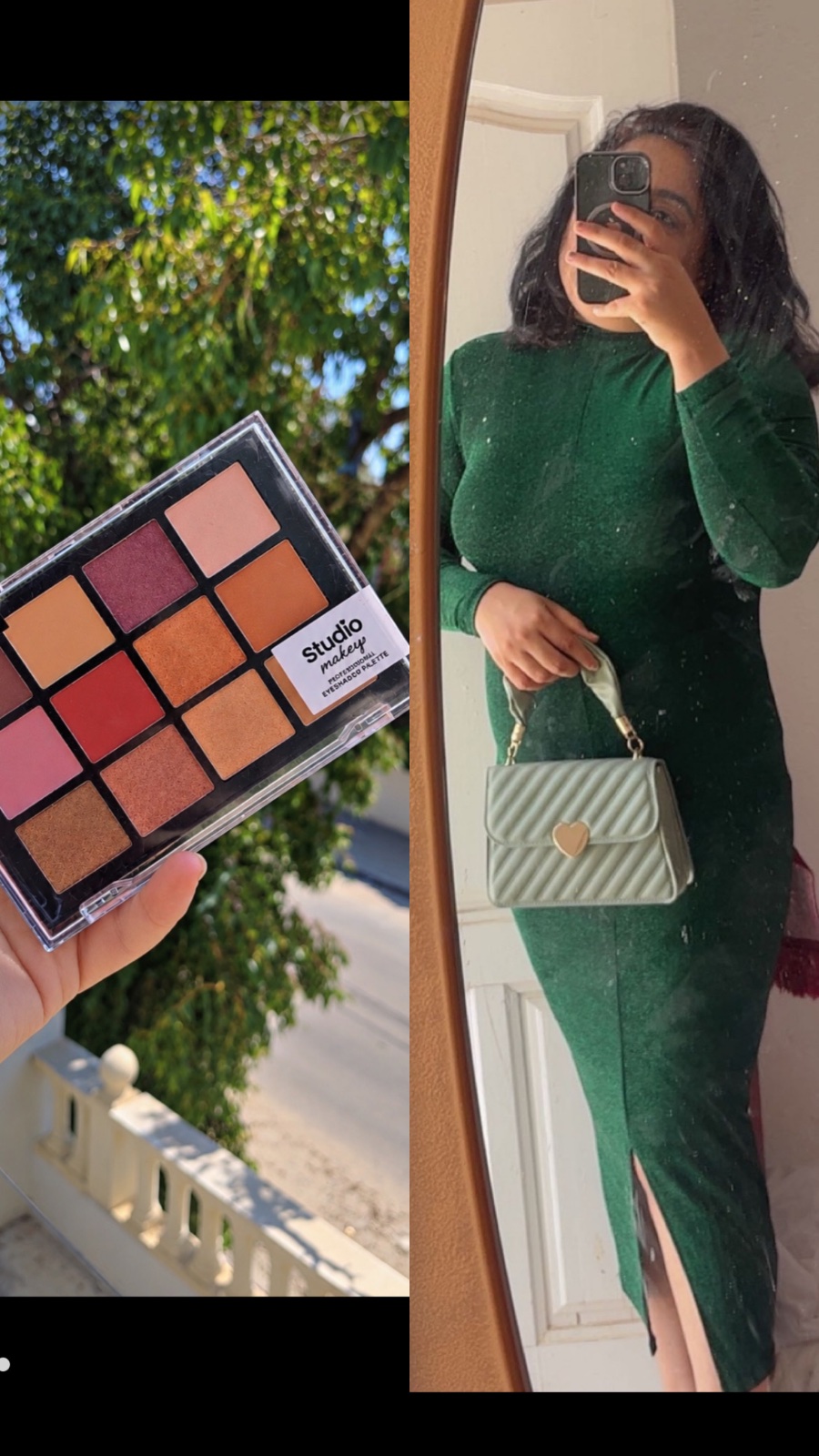 Palette makyage + robe + cadeau geste ❤️