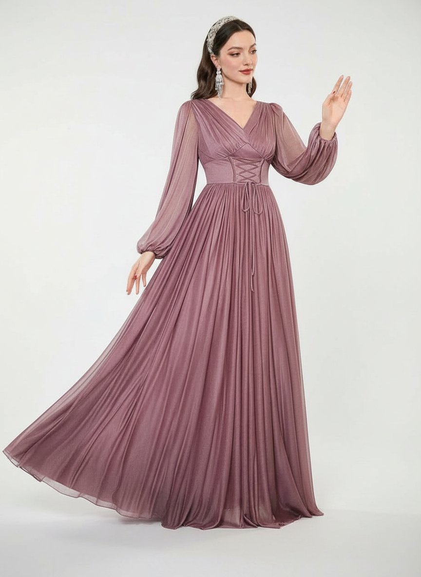 Sublime robe de soirée shein longue, chic et ultra-féminine