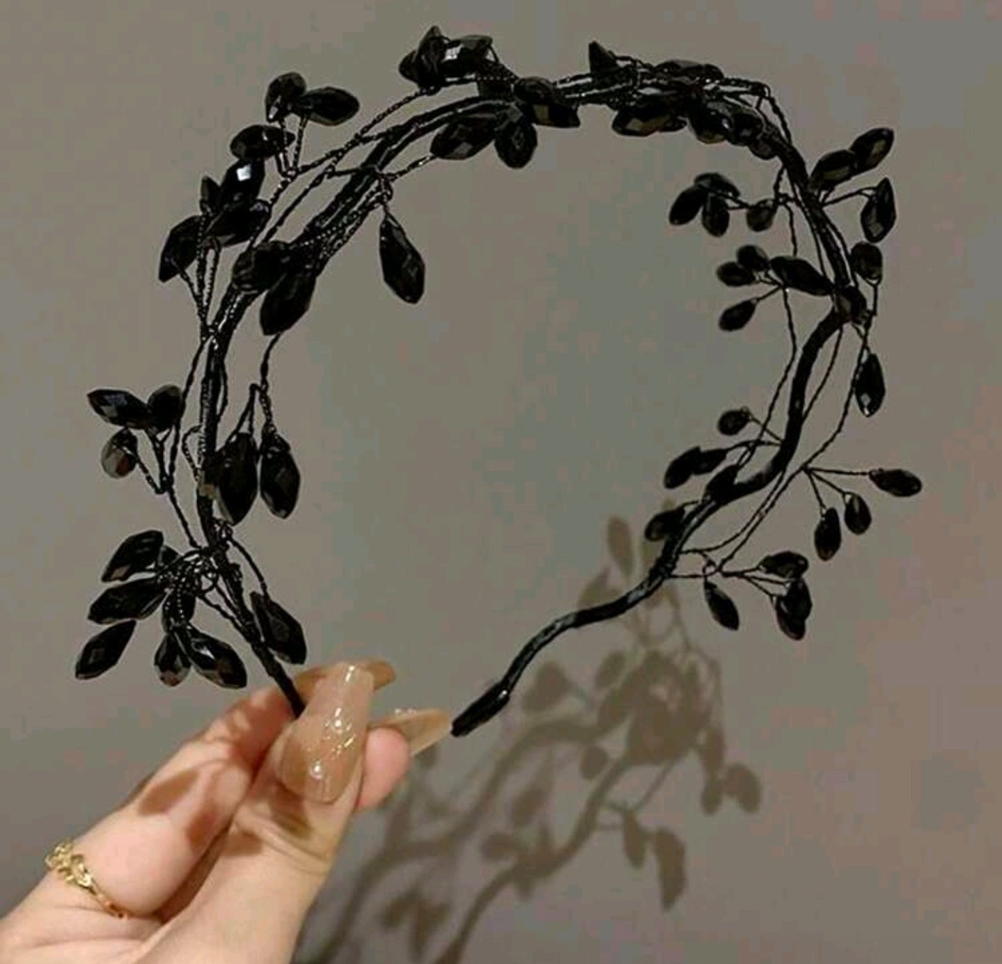 Accessoires noir pour cheveux 