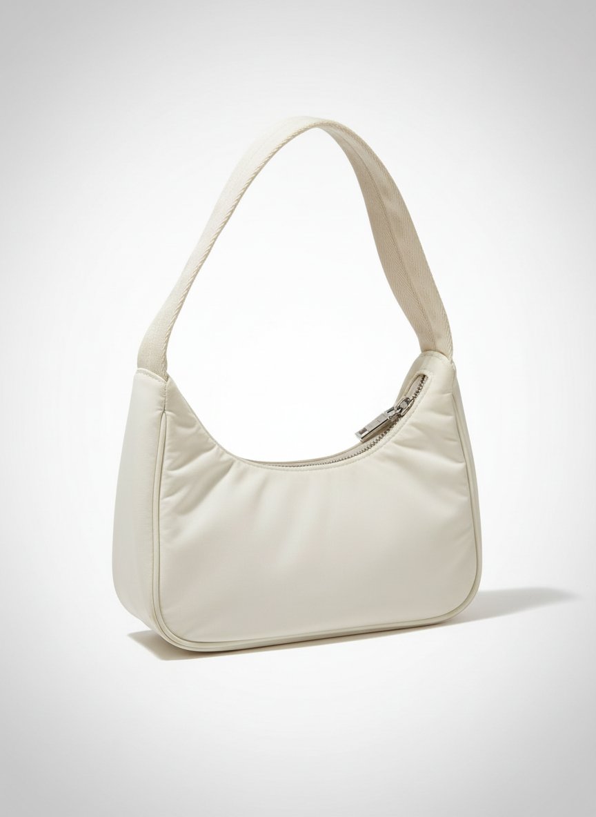 Vintage Off-white Shoulder Bag