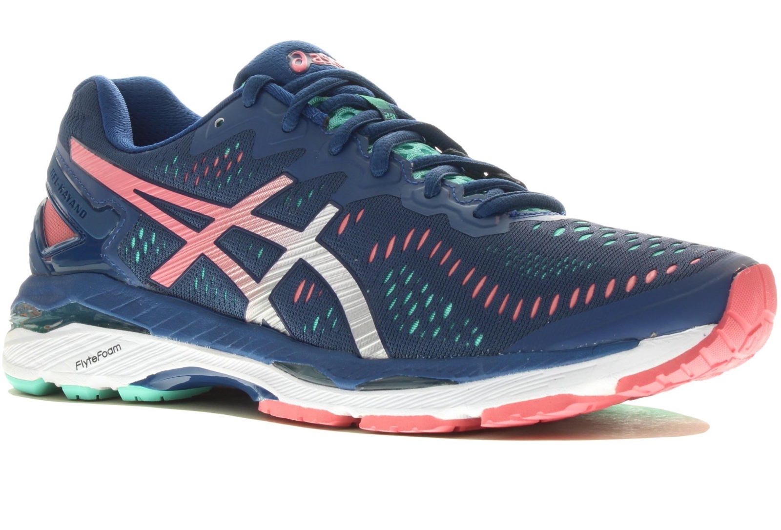 Baskets Asics Gel-Kayano 23 (Bleu et Rose)