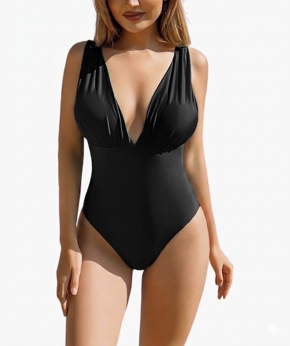 Maillot de bain noir de la marque H&M