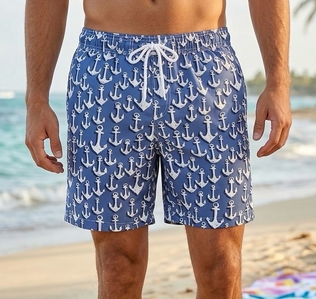 Maillot de bain bleu de la marque Chamion