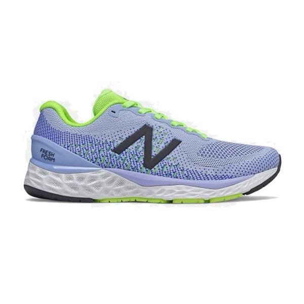 New Balance Fresh Foam 880 Femme - Bleu et Vert Fluo