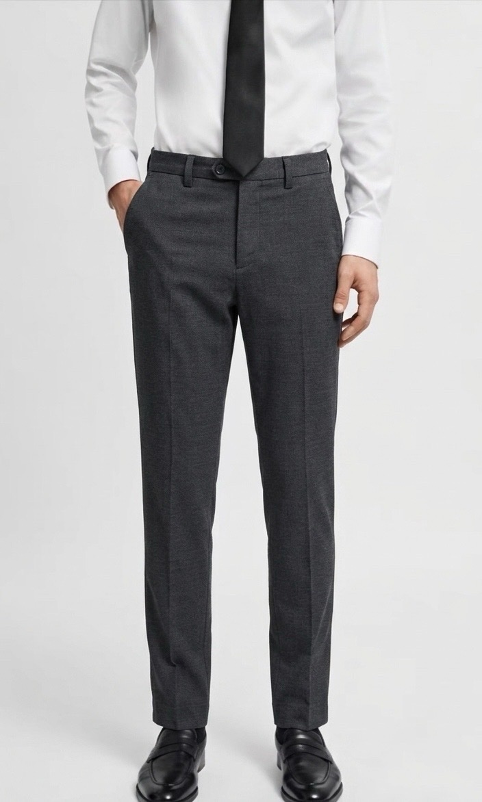 Pantalon gris foncé de la marque Jack & Jones