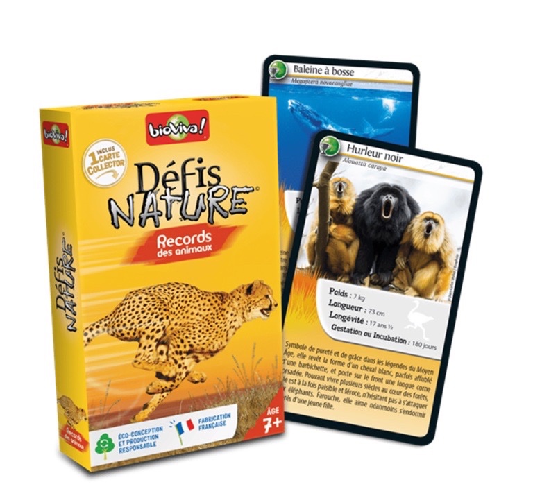 Jeu Bioviva Défis Nature pour les enfants 