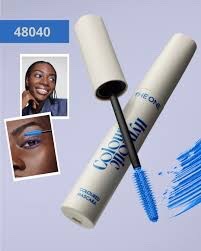 Mascara bleu 