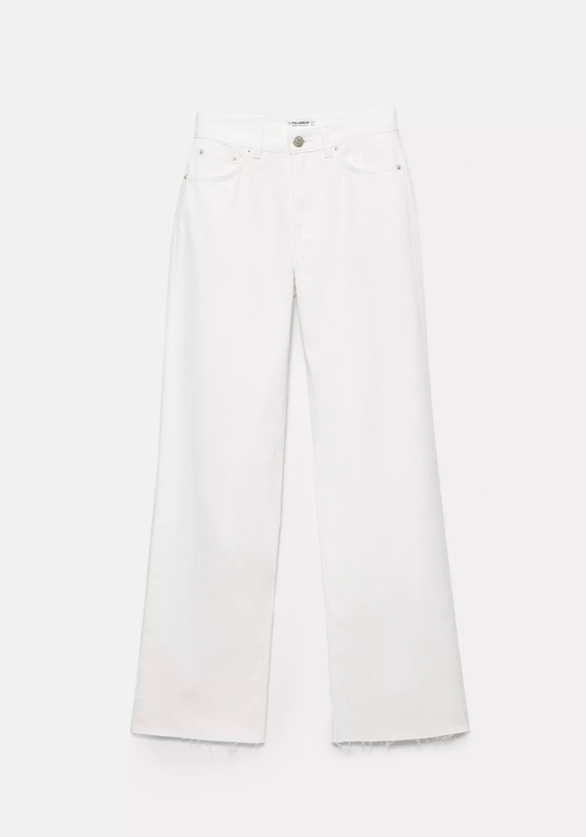 Jean blanc wide leg  