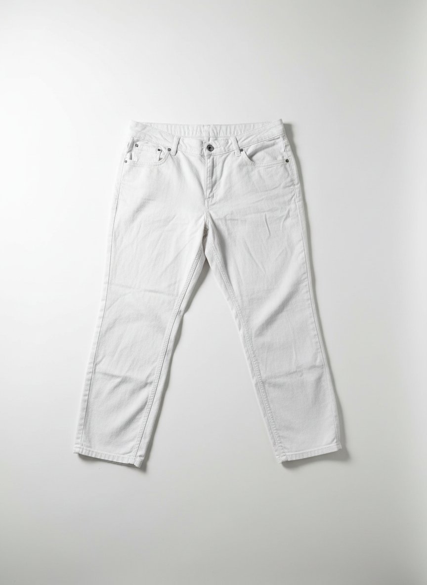 Pantalon djean blanc 