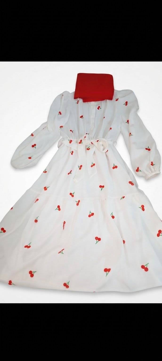 Robe cerise 