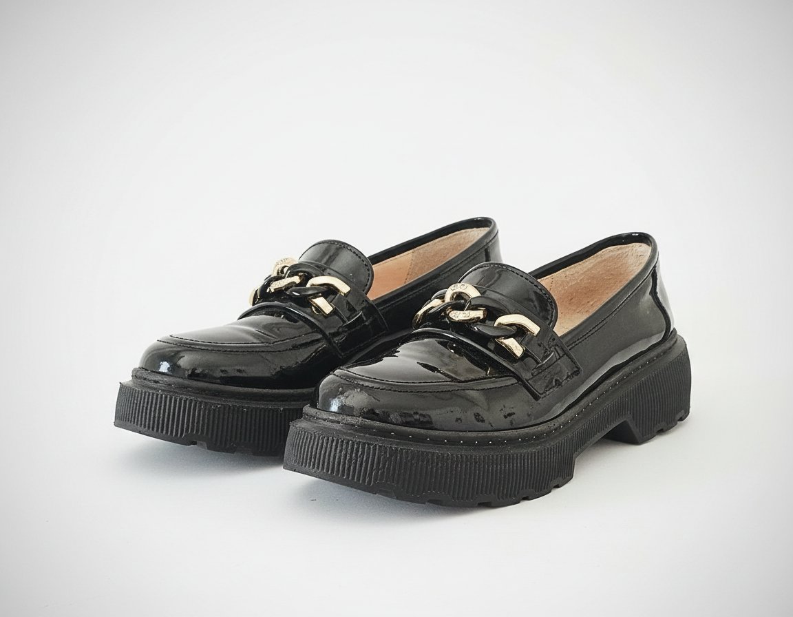 Mocassin noir 