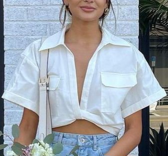 Chemise blanche en lin 