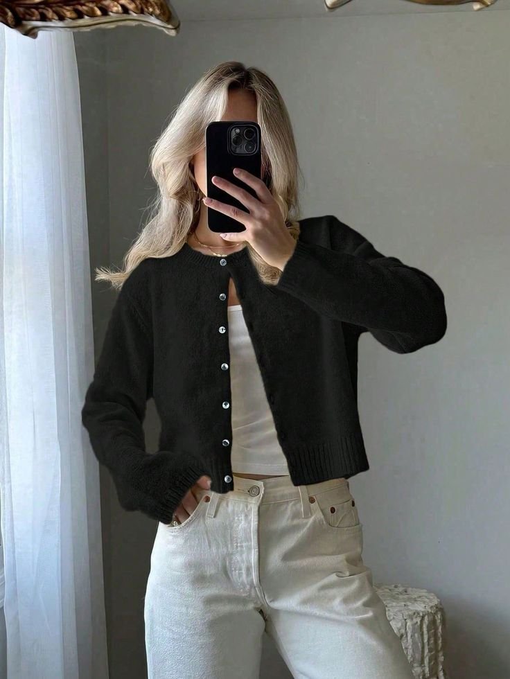 Cardigan noir