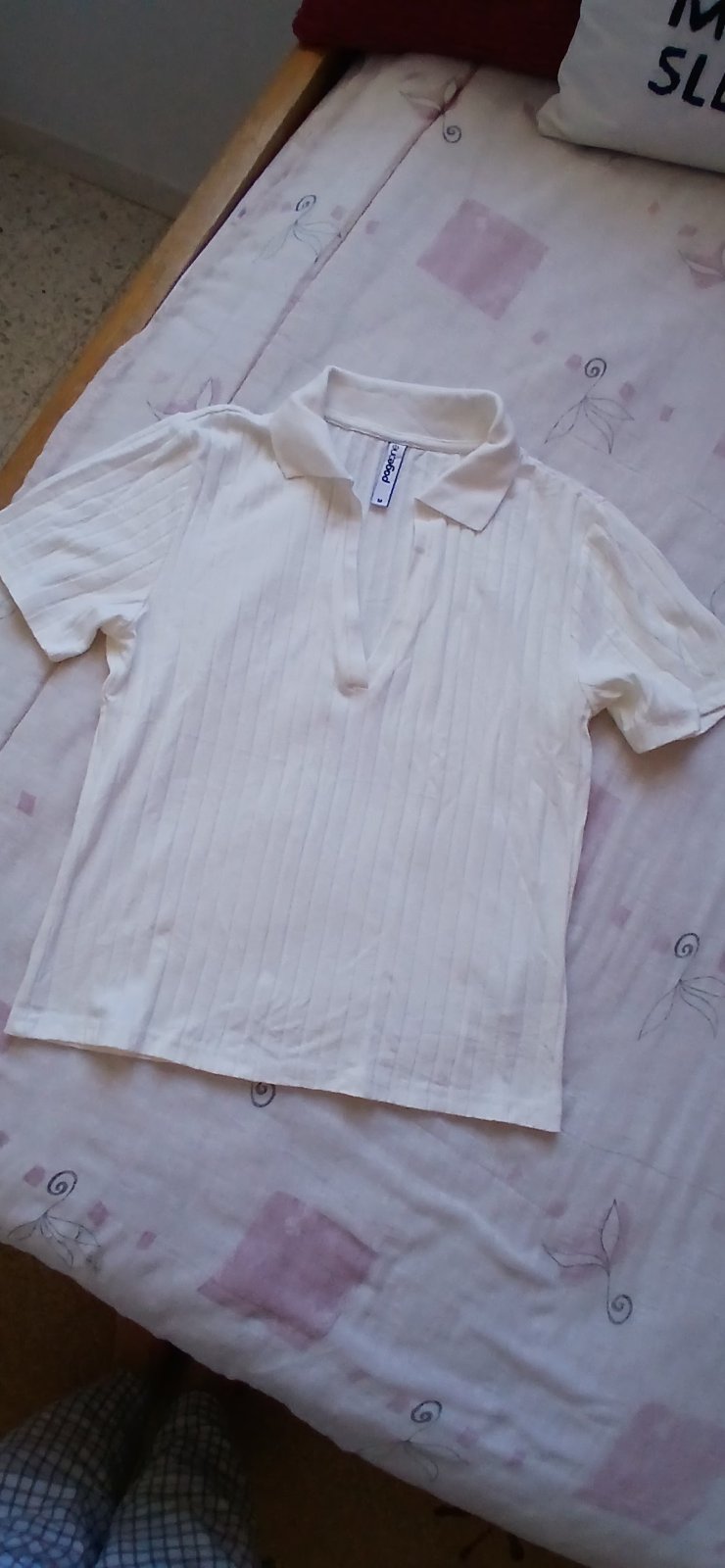 Polo blanc cassé 