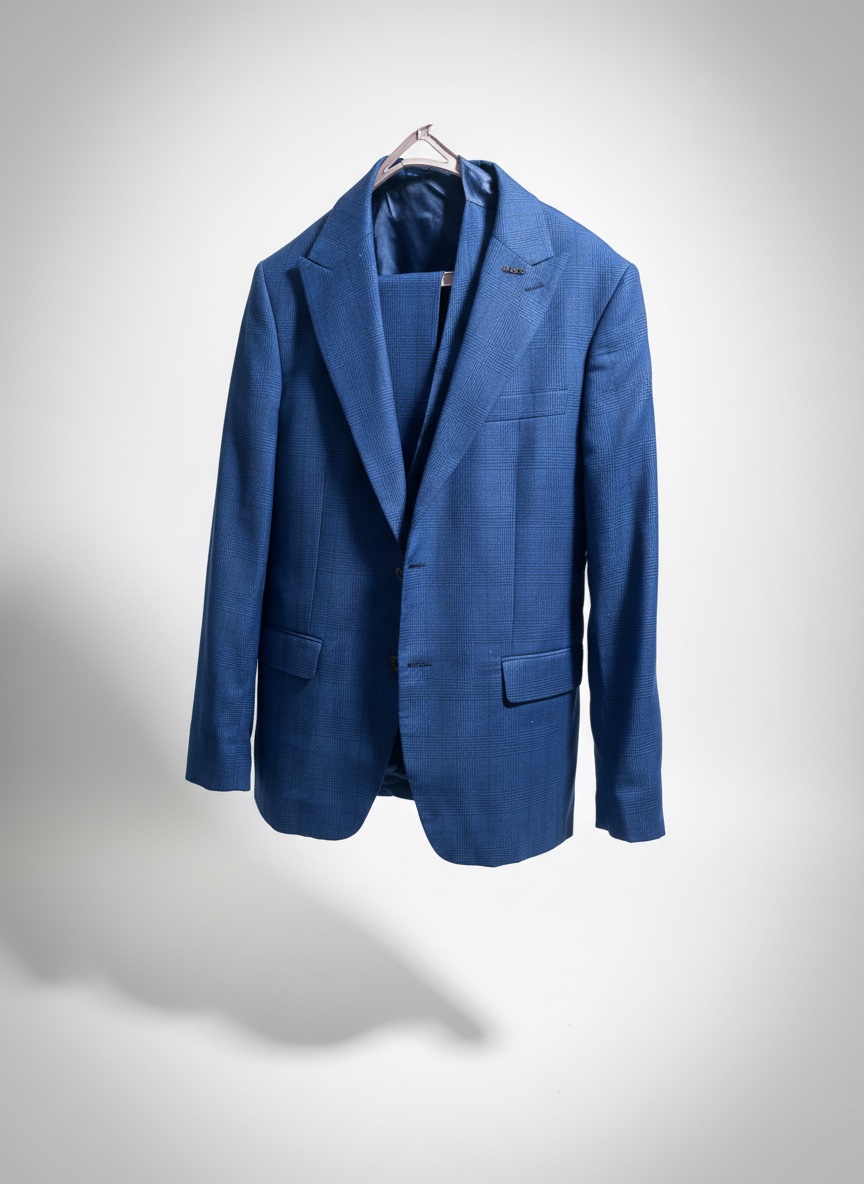 Costume 3 piece elysee bleu 