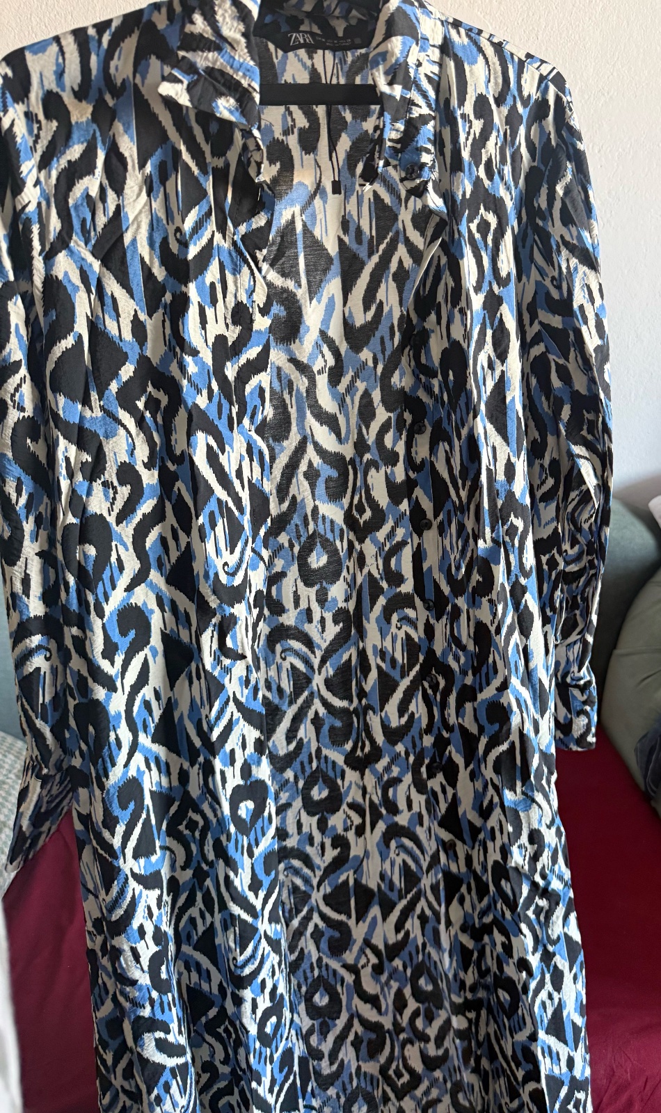 Robe chemise zara 