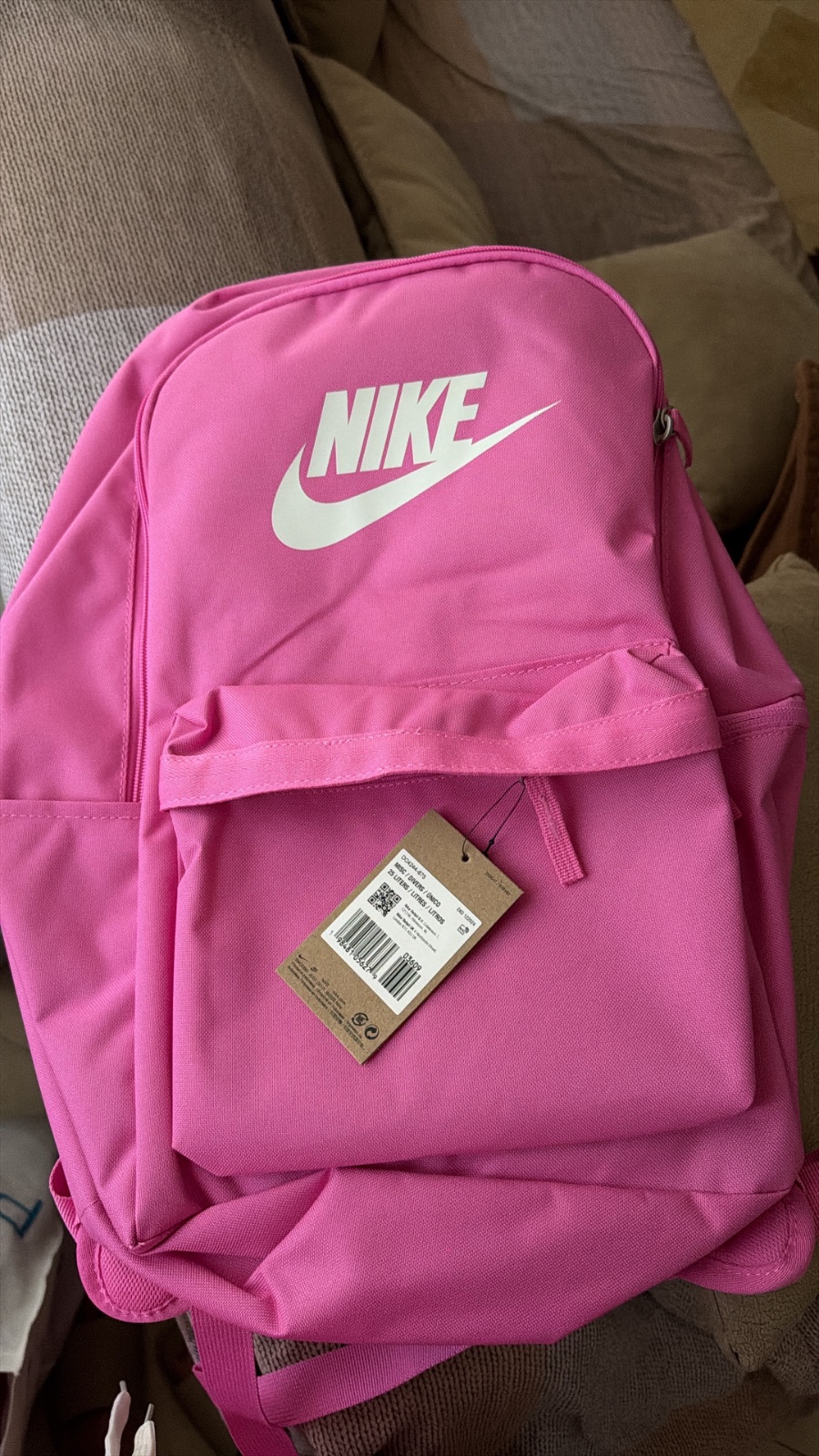 Sac à dos en rose nike