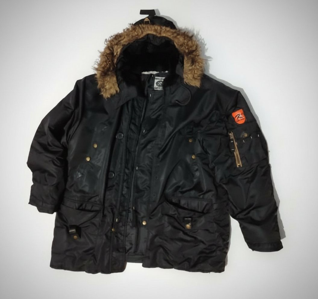 Manteau noir Homme