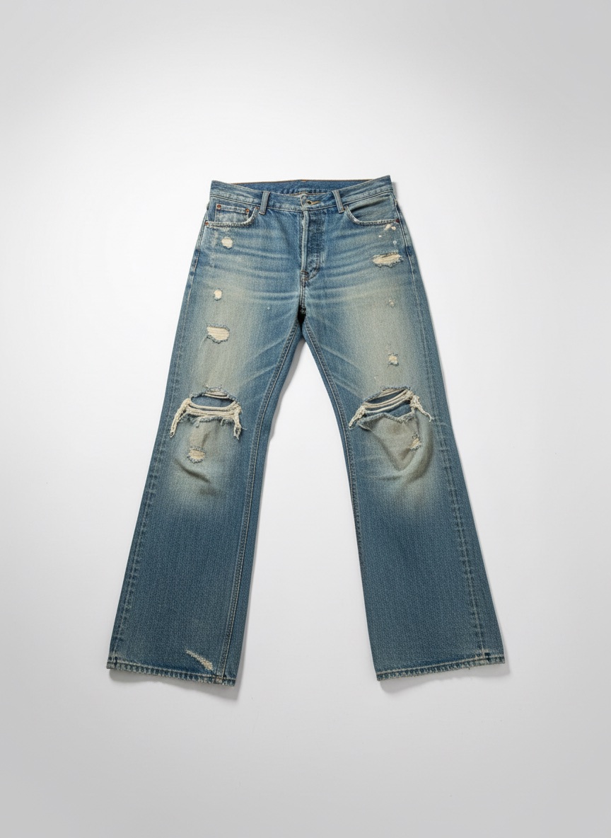 Pantalon ZARA RIPPED JEANS taille 40