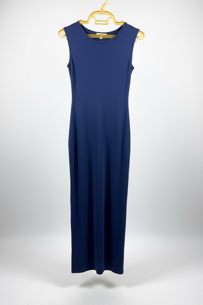 Robe bleu dos nu 