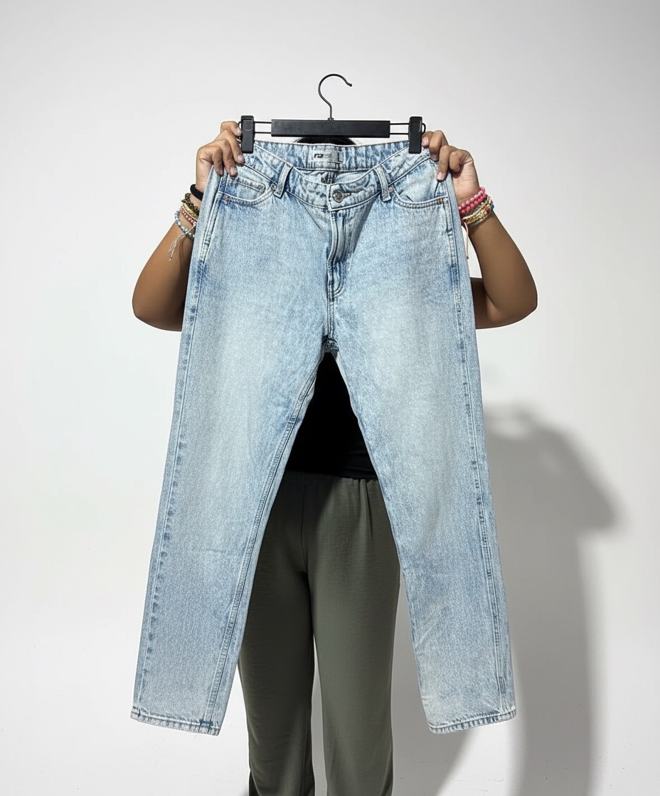 Baggy jean in Blue💙