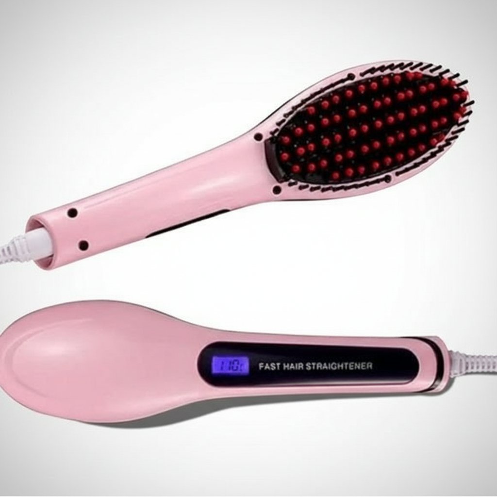 Brosse lissante chauffante HQT-906