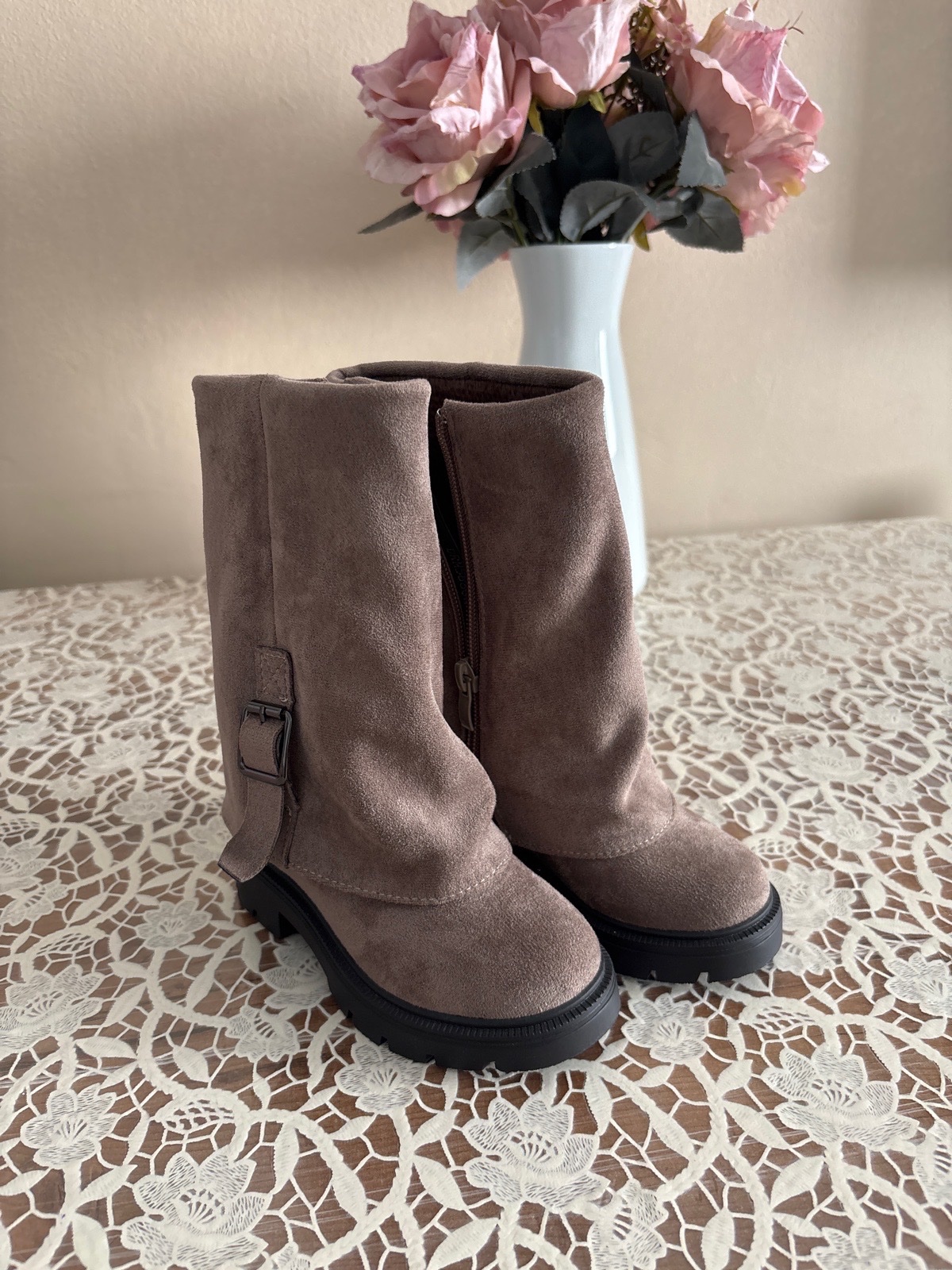 Bottes gris 