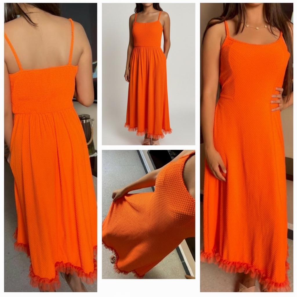 Robe orange 🧡🧡