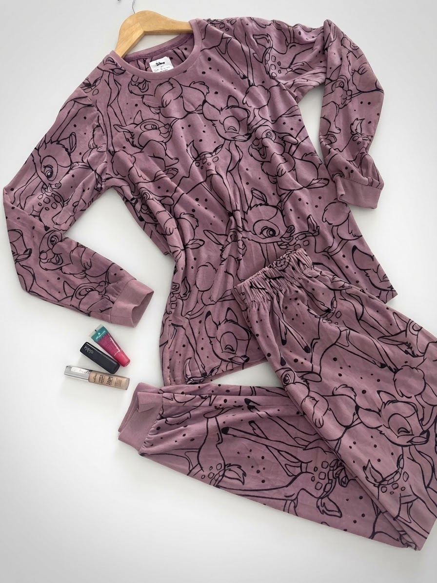 Pyjama Primark 2xs motif Bambi