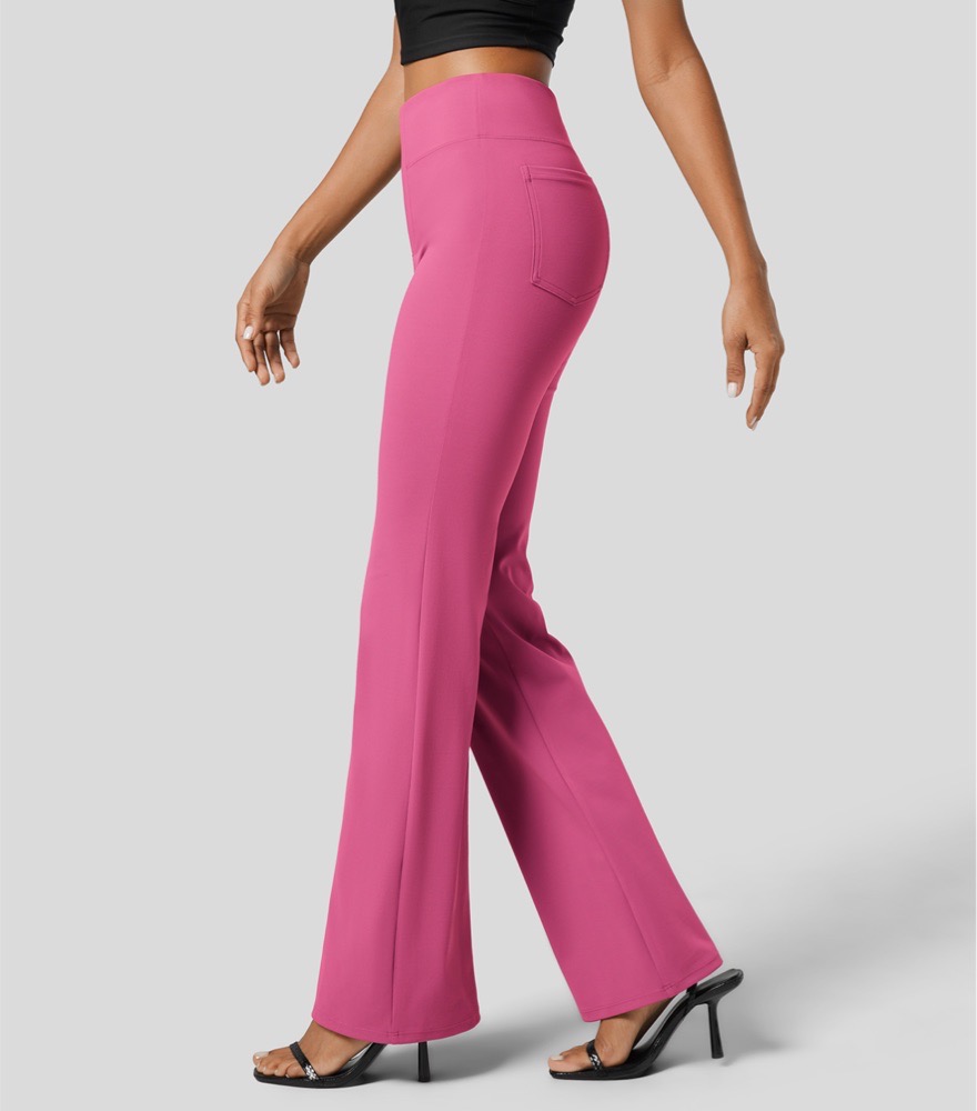 Pantalon rose taille L