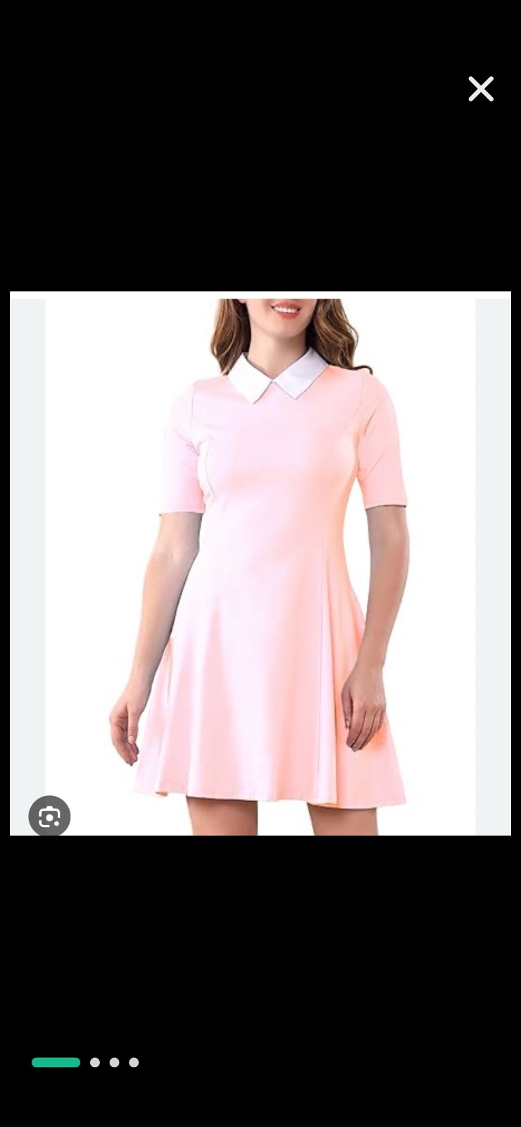 Robe taille S rose poudré 
