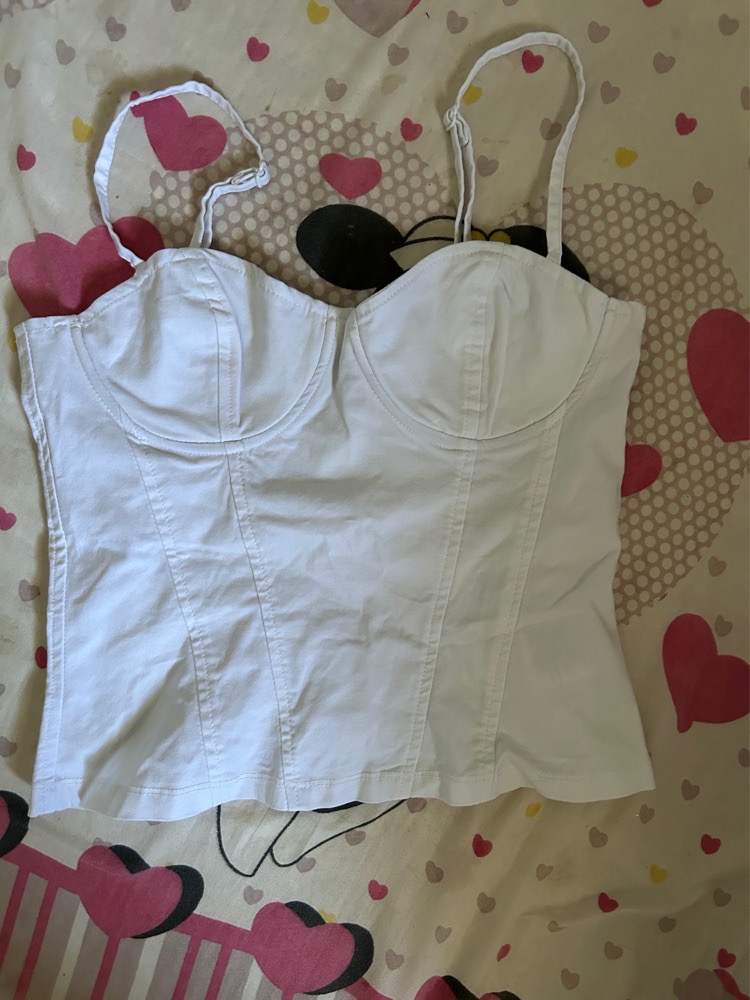 Top blanc taille S