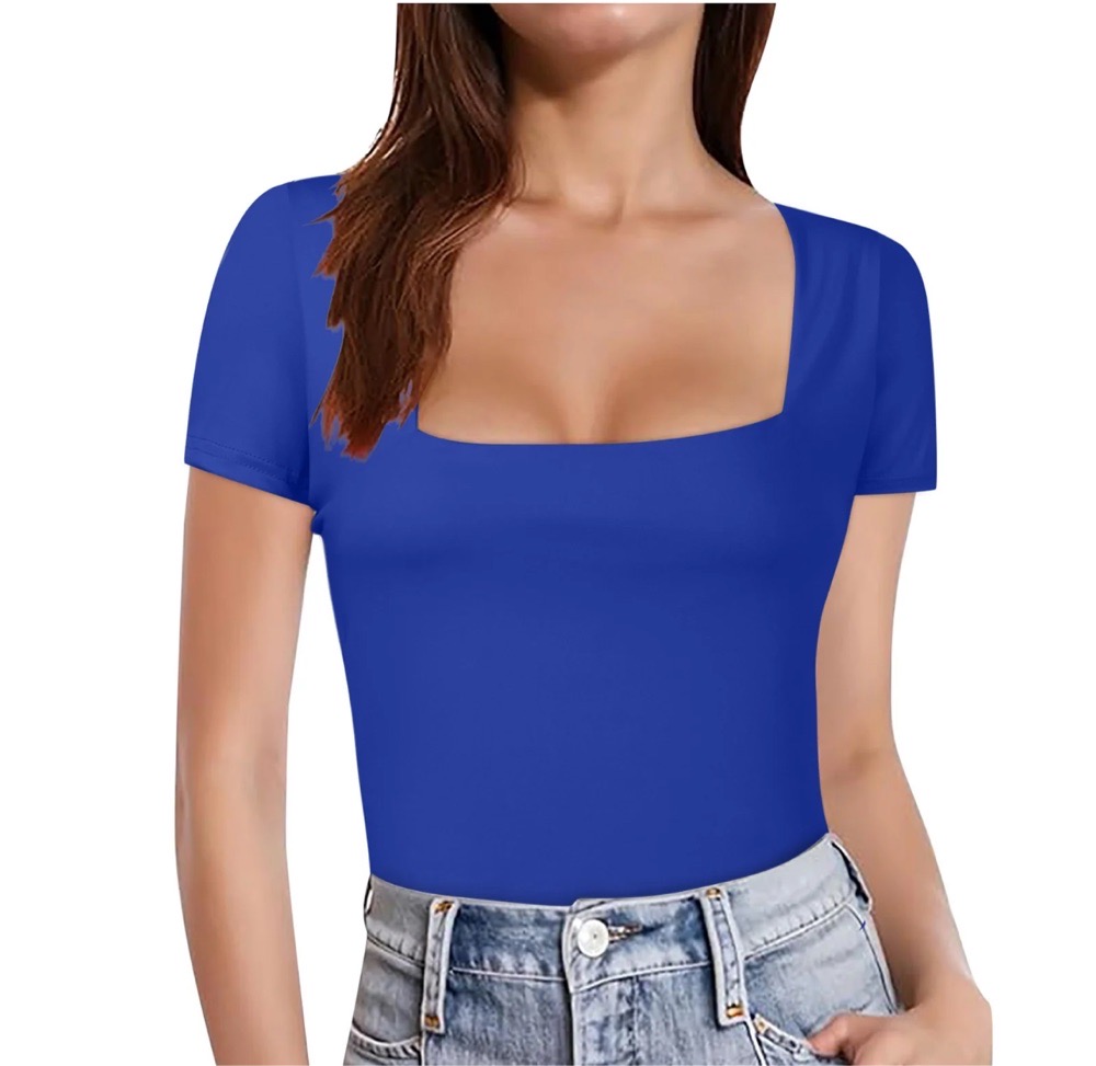 Top bleue taille Xs/s 