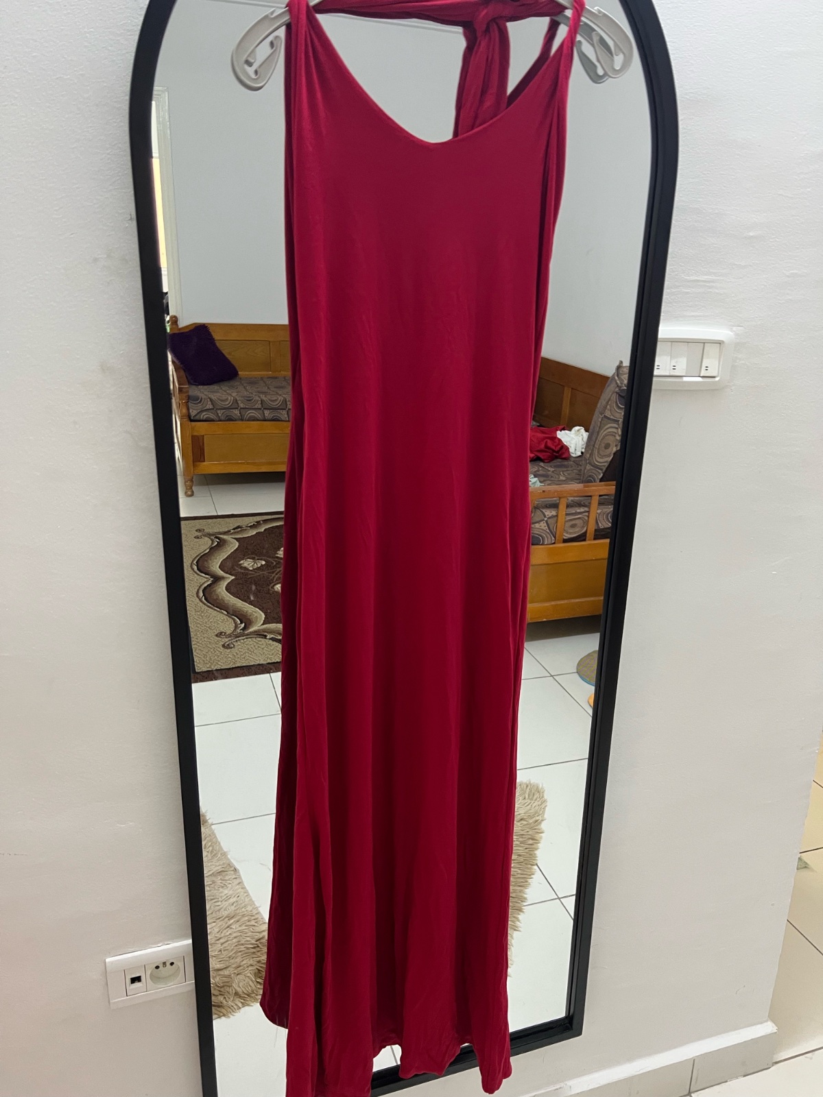 Robe rouge taille M/L