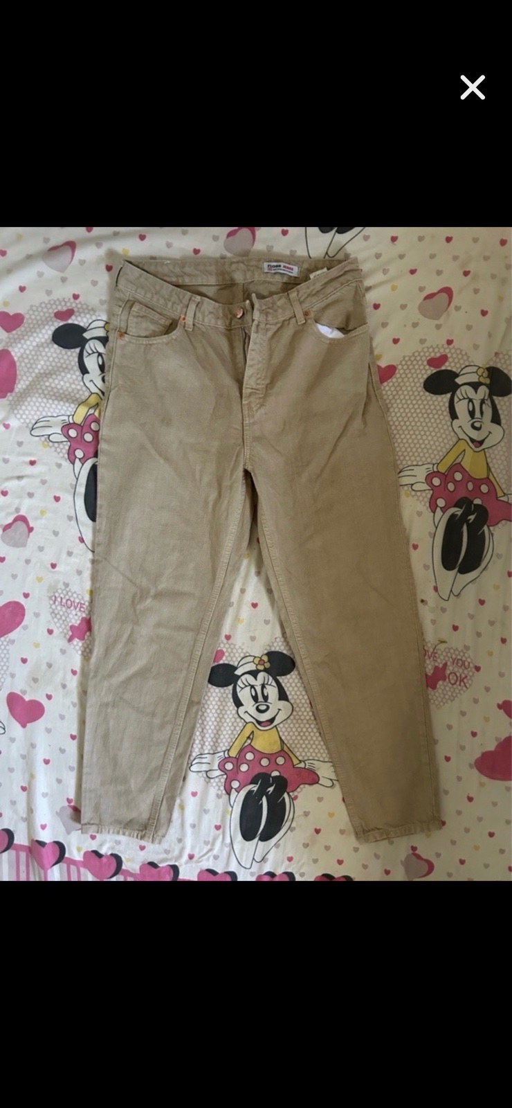 Pantalon taille 38 beige