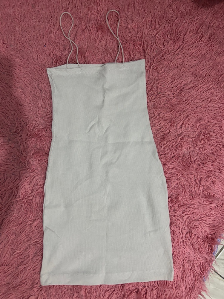 Robe blanche zara taille M 