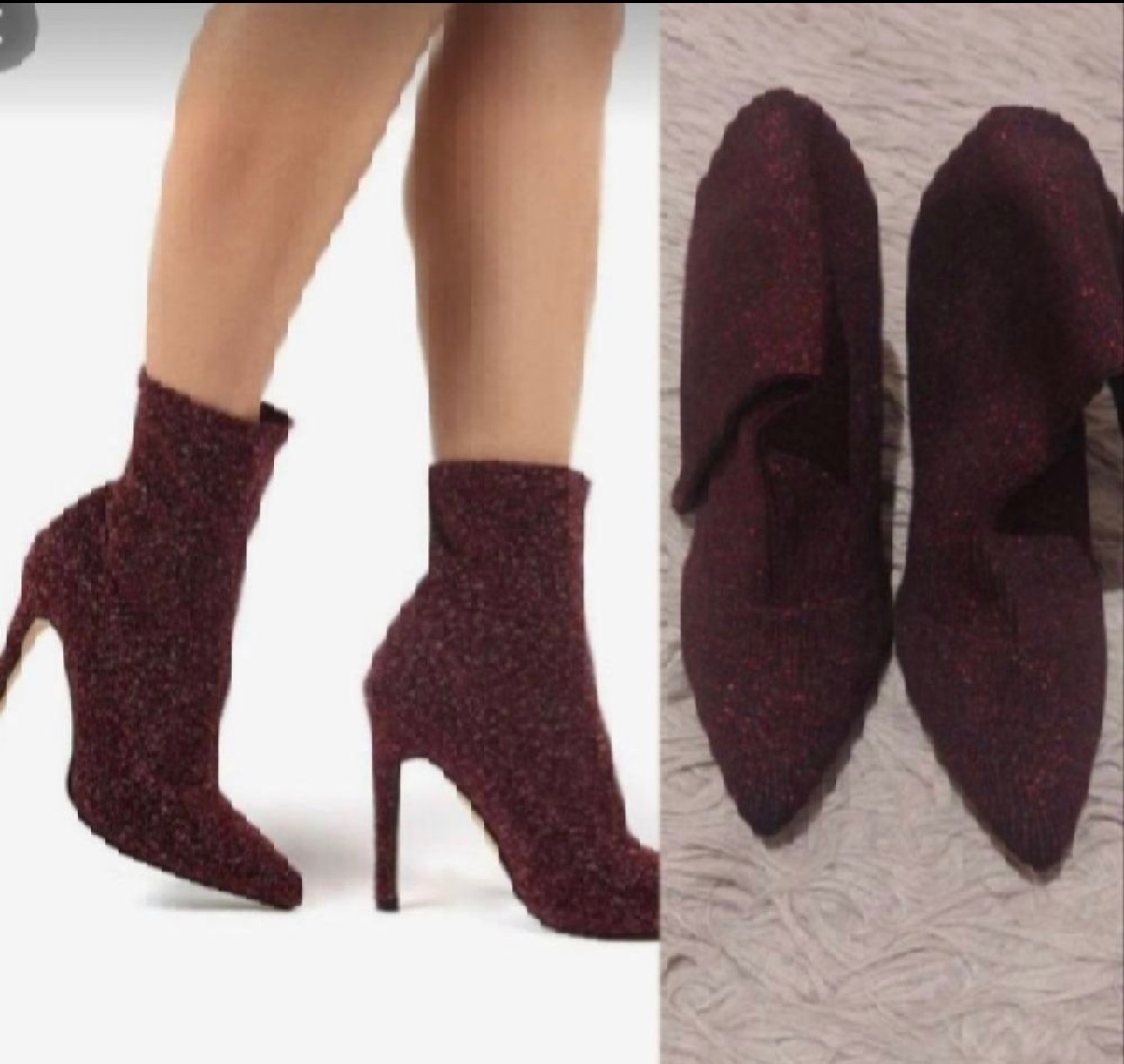 Bottes a talon pointure 39