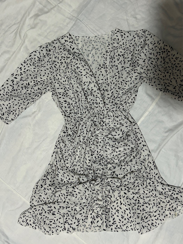 Robe blanche taille L