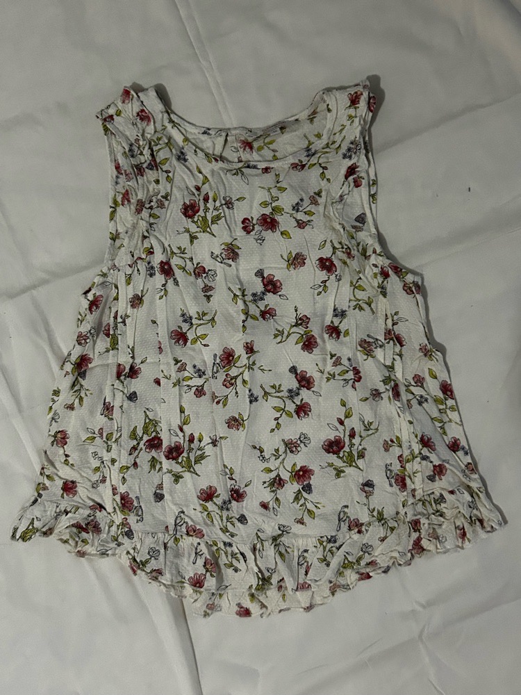 Top fleurie taille M 